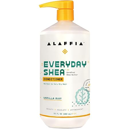 Alaffia Everyday Shea Conditioner (Vanilla Mint) - 950mL