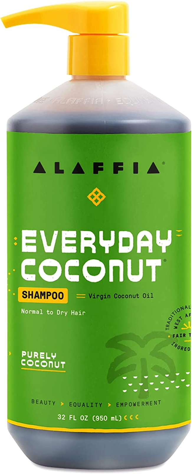 Alaffia Everyday Shea Shampoo (Purely Coconut) - 950mL