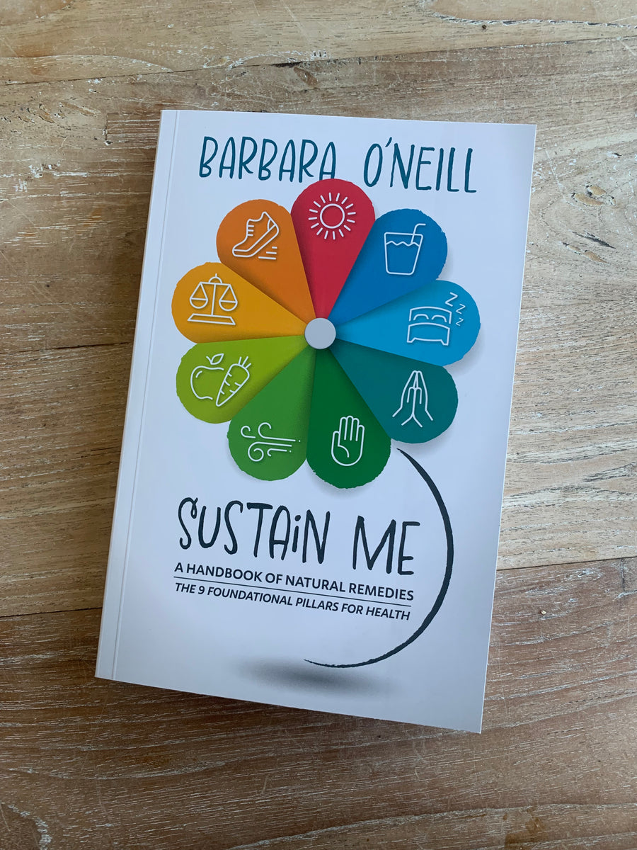 BOOK SUSTAIN ME A Handbook Of Natural Remedies By Barbara O Neill book-sustain-me-a-handbook-of-natural-remedies-by-barbara-o-neill