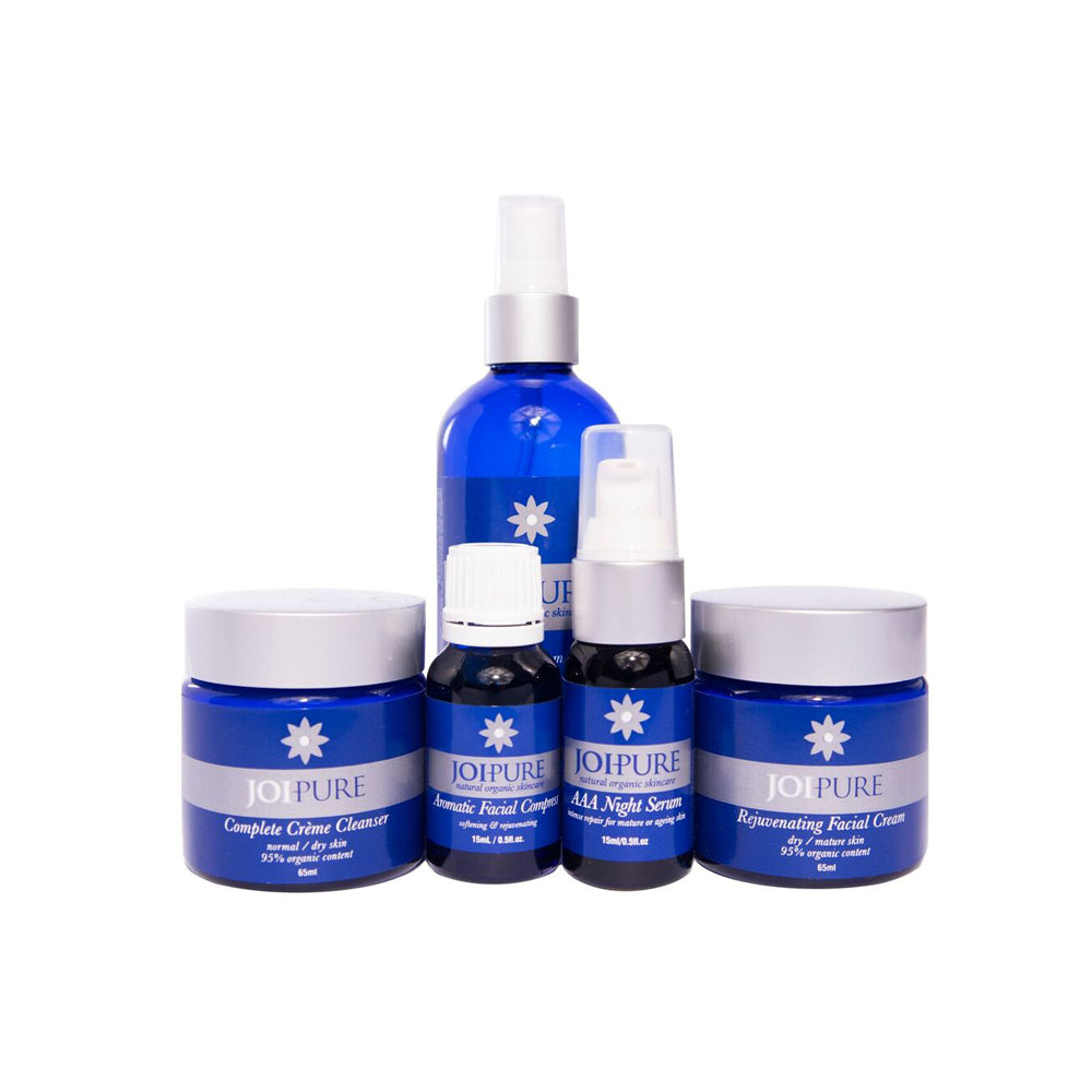JOIPURE Starter Skincare Pack Softening & Rejuvenating for Dry/Mature Skin