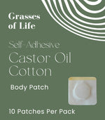 Load image into Gallery viewer, ** NEW **Grasses Of Life Castor Oil Round Patches- Small 10/Pack

