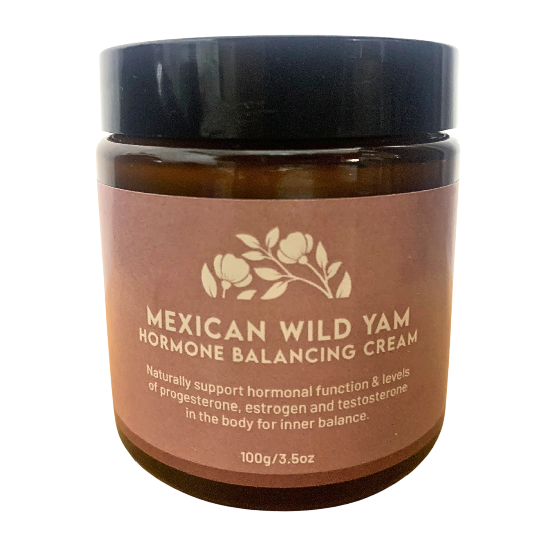 Gathered Blends Mexican Wild Yam Hormone Balancing Cream 100g