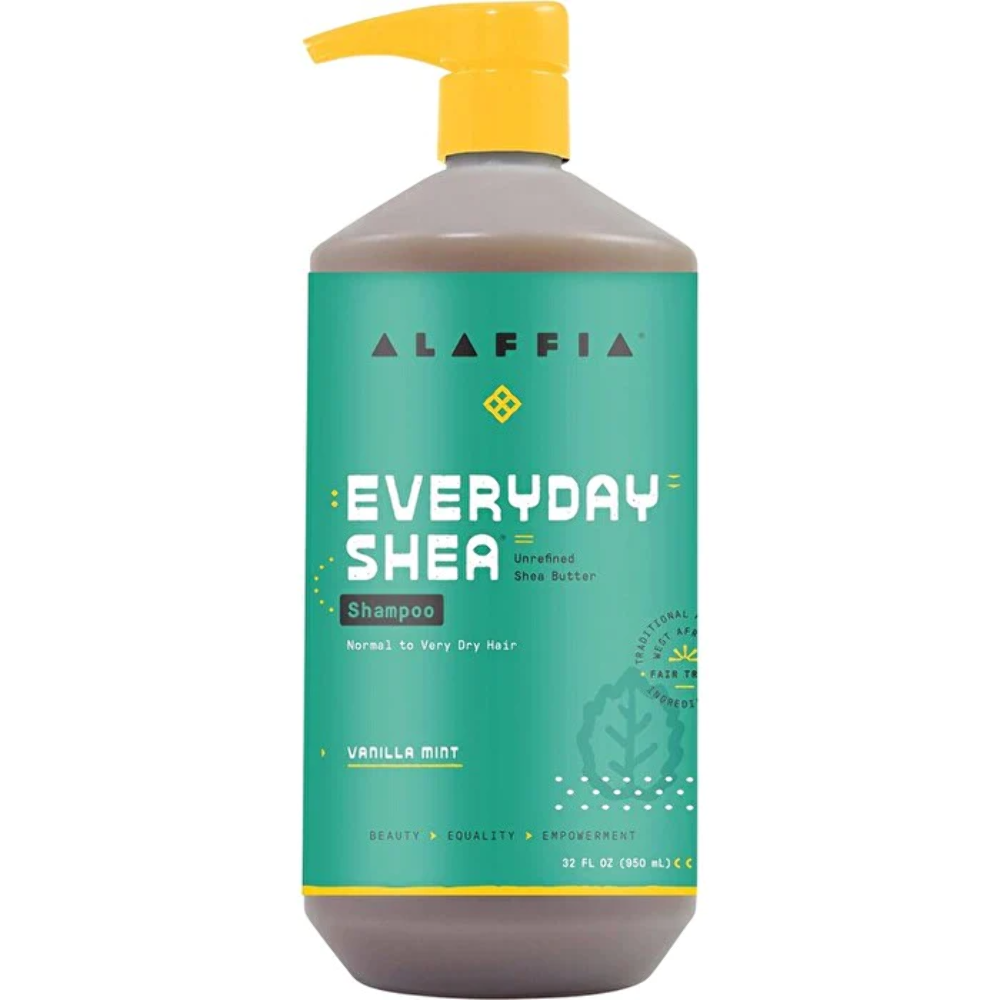 Alaffia Everyday Shea Shampoo 950ml Vanilla Mint