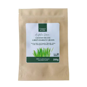 Green Barley Grass Certified Organic 200g