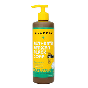 Alaffia African Black Soap All-In-One - Peppermint 476ml