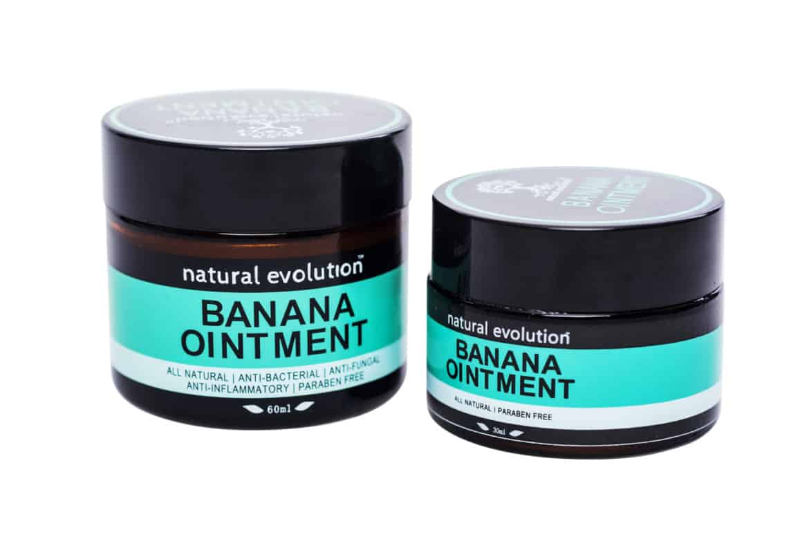 Natural Evolution Banana Ointment All Natural Healing 30ml