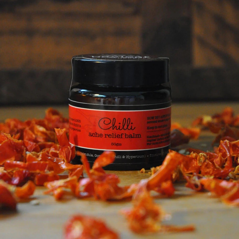 ** NEW ** bayleaf Herbals Chilli Ache Relief Balm 50gm