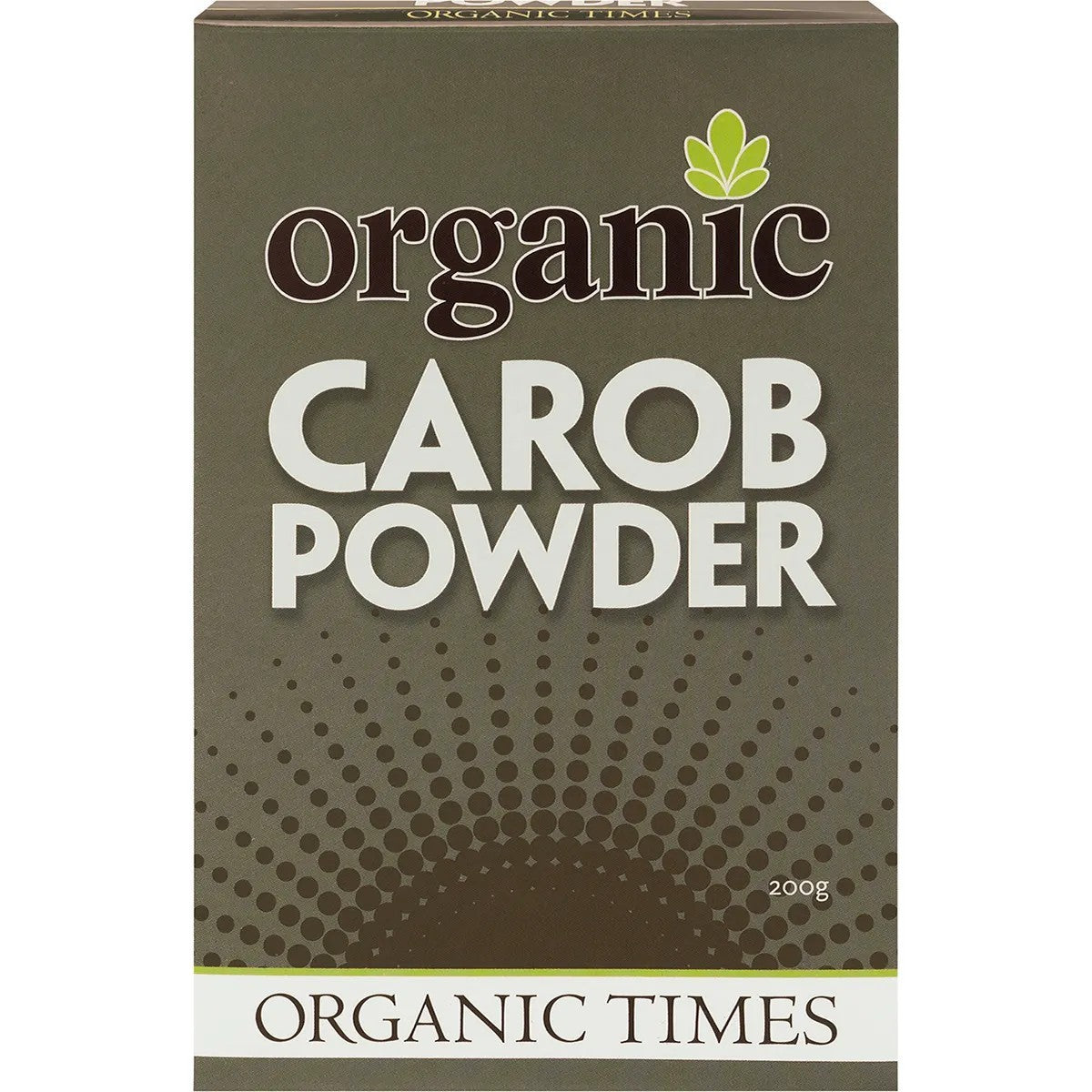 ** NEW ** Organic Times Organic Carob Powder - 200g