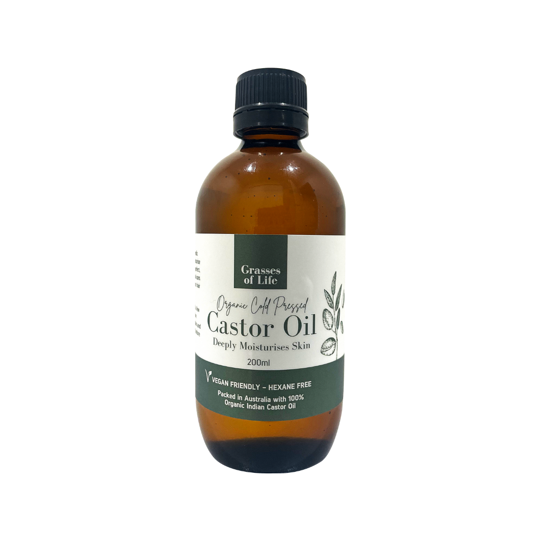 Certified Organic Castor Oil (Fair Trade Certified) 200ML