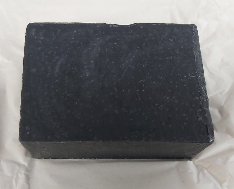 Grasses Of Life Natural Body Scrub Detox Soap Bar (with Activated Charcoal and Bentonite Clay)150g