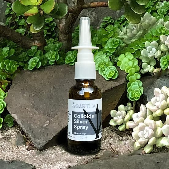 ** NEW **Agartha Colloidal Silver Nasal Spray 30ml