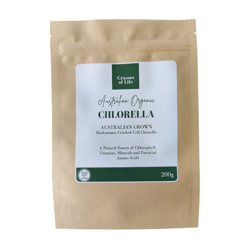 Grasses Of Life Chlorella Powder 200g