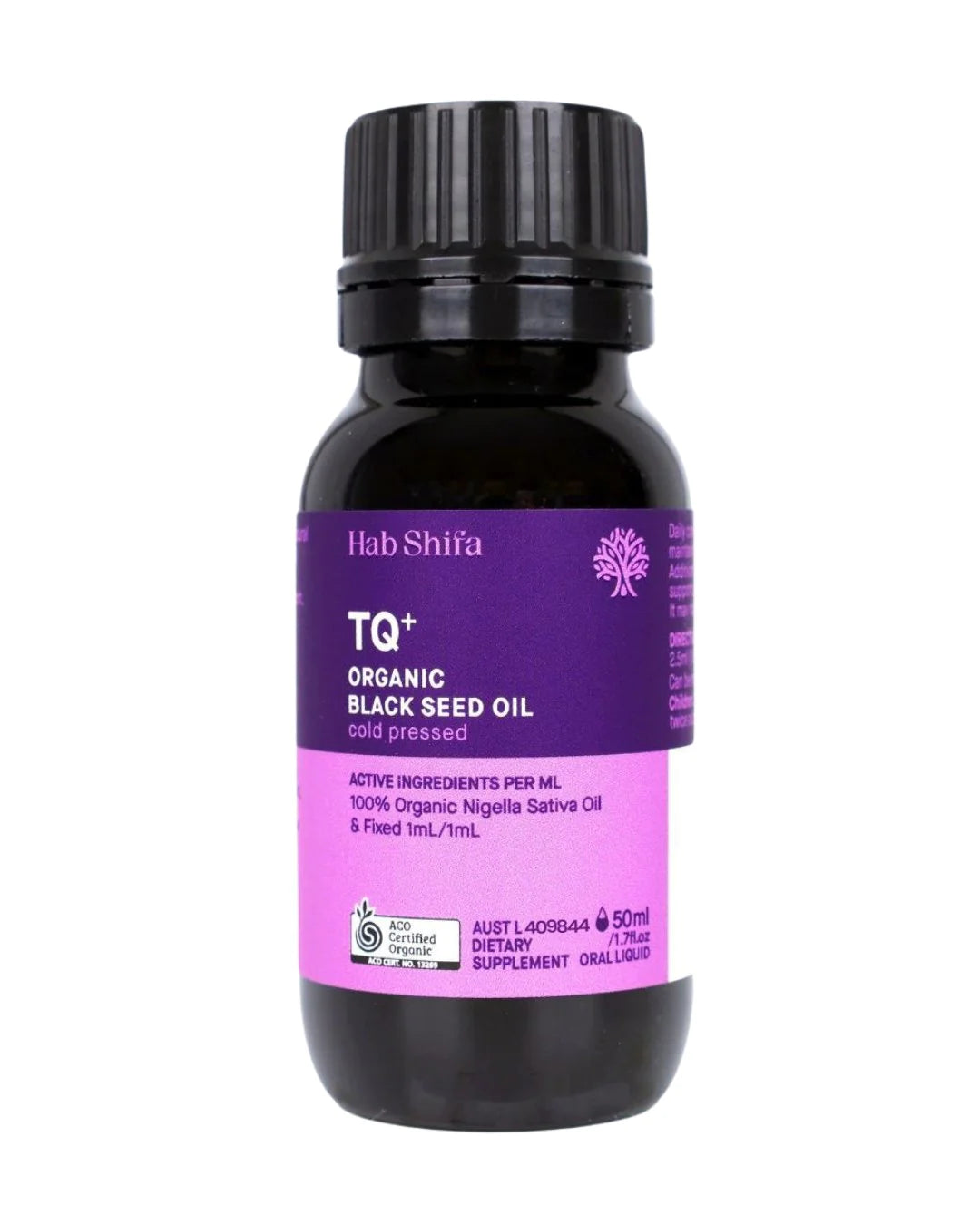 HAB SHIFA TQ+ Organic Black Seed Oil 50ml