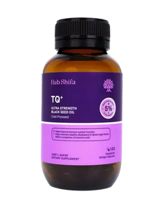 Hab Shifa TQ+ Ultra Strength Black Seed Oil 120 capsules