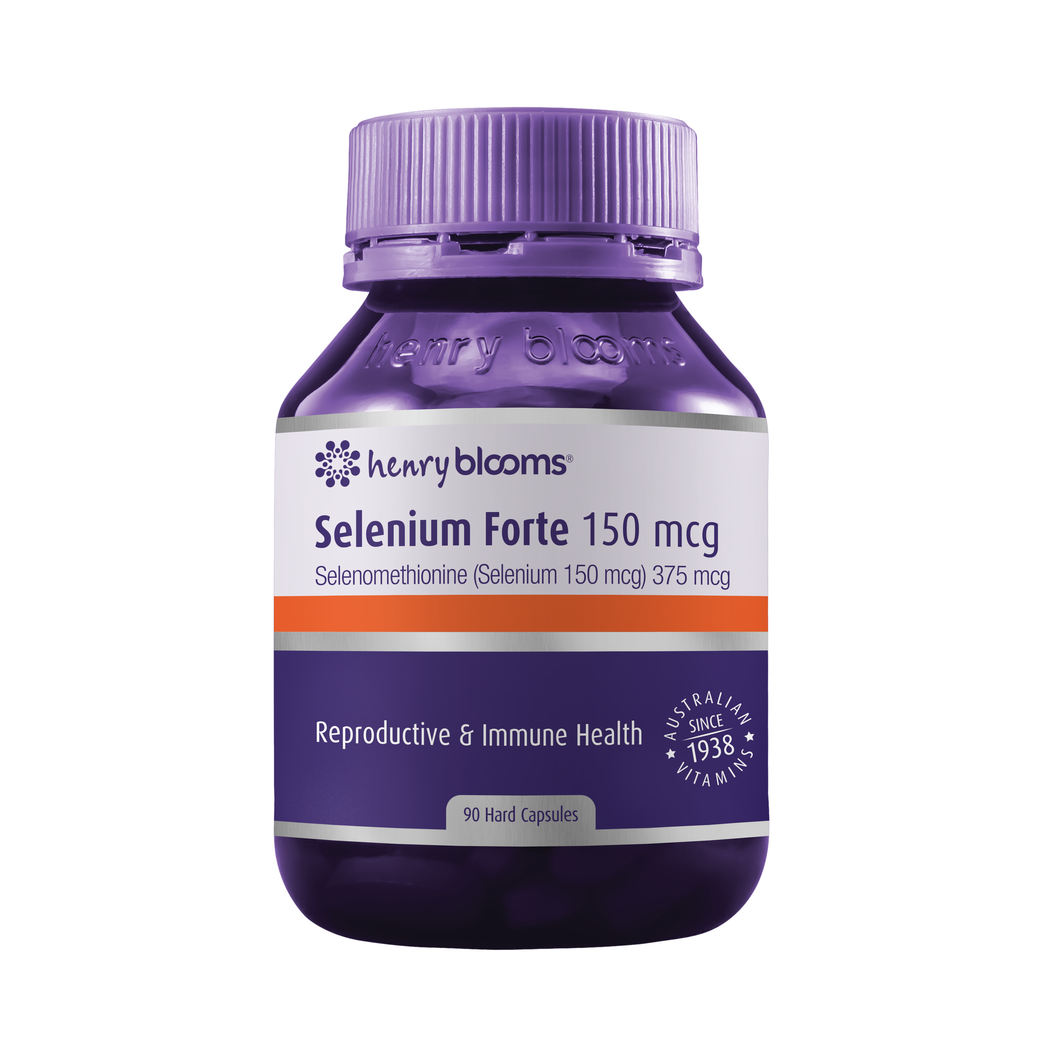 Henry Blooms Selenium Forte 150 mcg 90 Capules