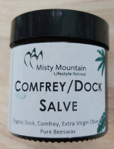 Misty Mountain Comfrey/Dock Salve 60g