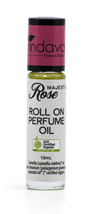Vrindavan Majestic Rose Organic Roll-On Perfume Oil - 10ml