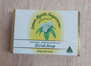 Lemon Myrtle Soap Scrub - 100g