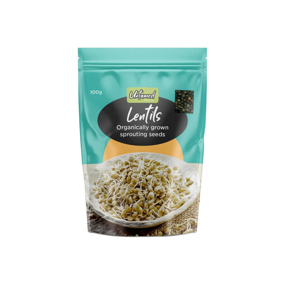 Organically Grown Sprouting Seeds - Lentils