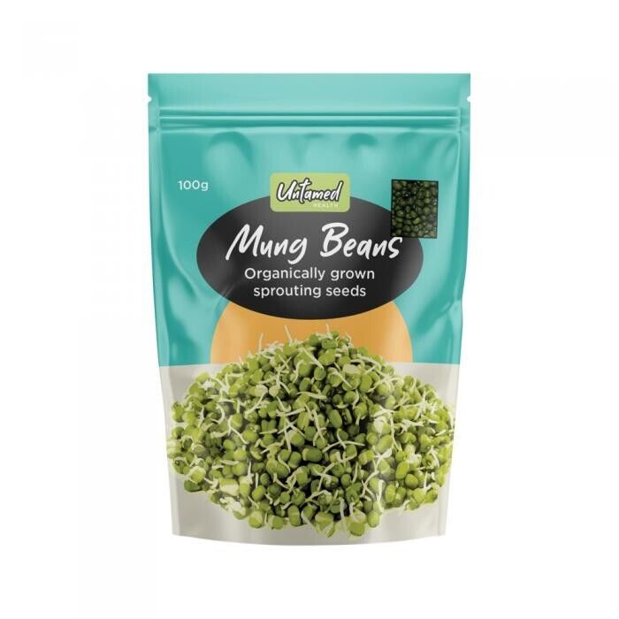 Organically Grown Sprouting Seeds - Mung Beans
