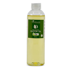 Vrindavan Organic Castor Oil 100% Natural (250ml)