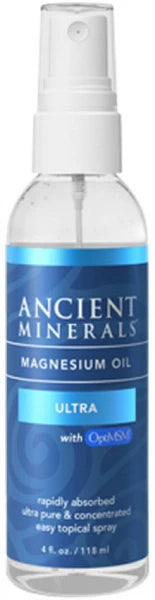 Ancient Minerals Magnesium Oil Ultra with OptiMSM 118ml