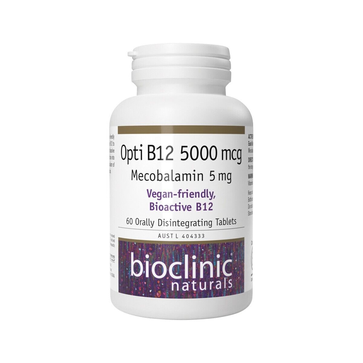 Opti B12 5000mcg Mecobalamin 5mg 60 Tabs