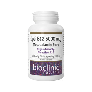 Opti B12 5000mcg Mecobalamin 5mg 60 Tabs