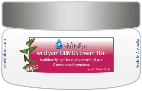 Sea Vitalise Wild Yam Cream 18+ with Ormus Minerals 100g