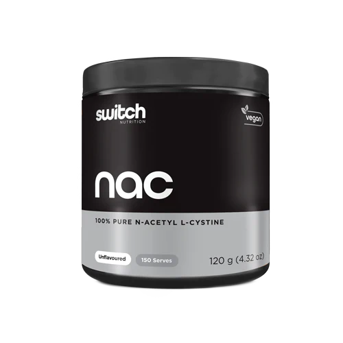 SWITCH NAC N-Acetyl L-Cysteine (NAC) Powerful Antioxidant 120g