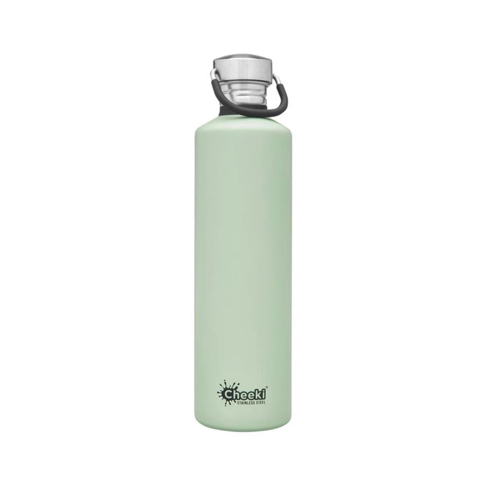 Water Bottle: 1L Stainless Steel Drink Bottle, Pistachio