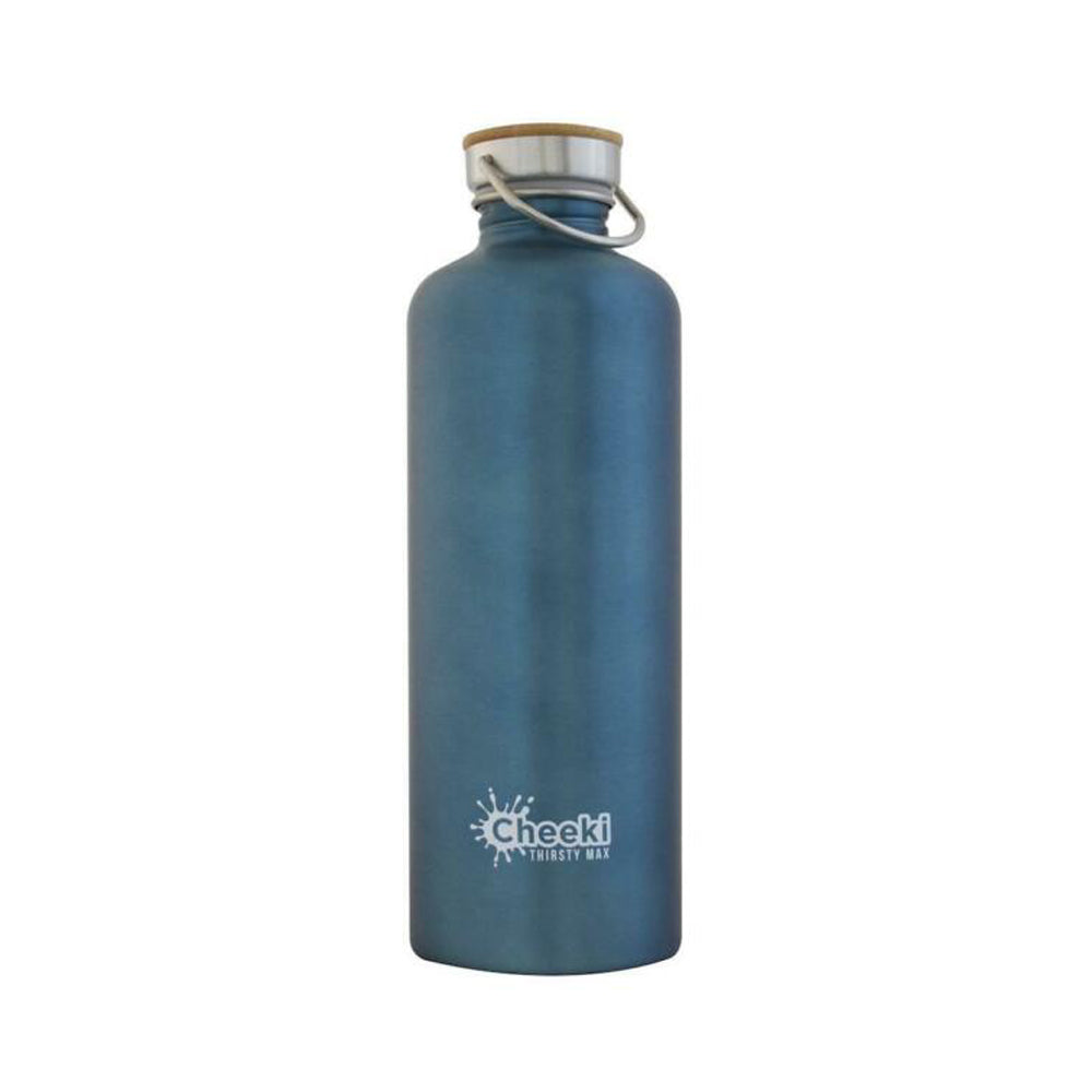 Water Bottles: CHEEKI 1.6L Stainless Steel Drink Bottle, Teal