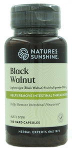Natures Sunshine Black Walnut 100 Capules