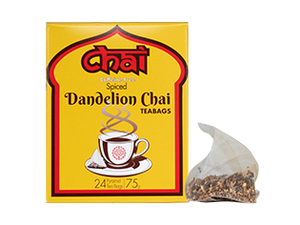 CHAI TEA Spiced Dandelion Tea Bags pack of 24